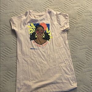 Well Worn Kids Graphic Tee - Cream with Red and Yellow Accents